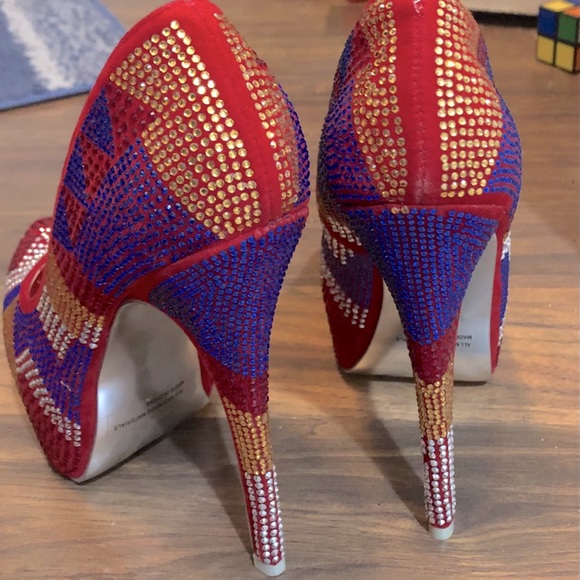 Mascotte Rhinestone sparkly heels - Picture 3 of 6